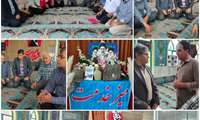 برگزاری میز خدمت مرکز آموزش فنی و حرفه ای شهرستان مبارکه در نماز جمعه شهر طالخونچه